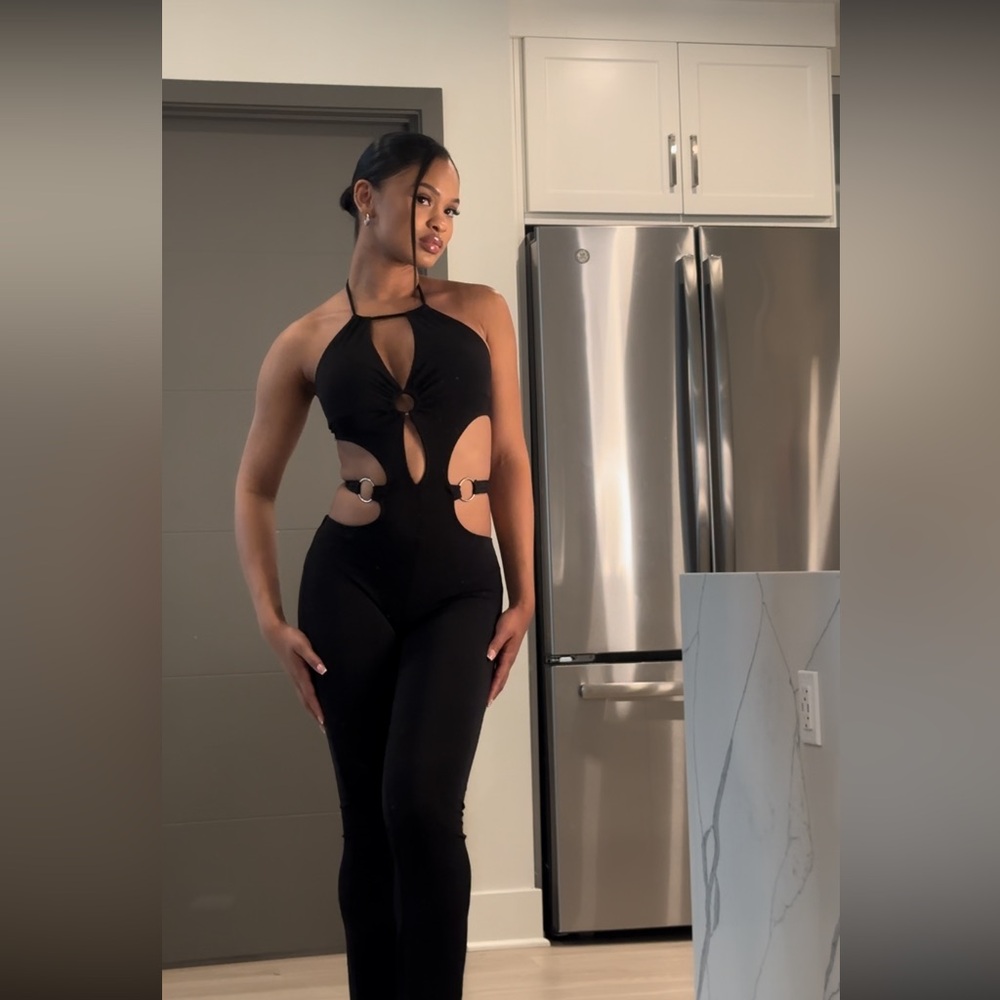 All Loved Up Jumpsuit - Black